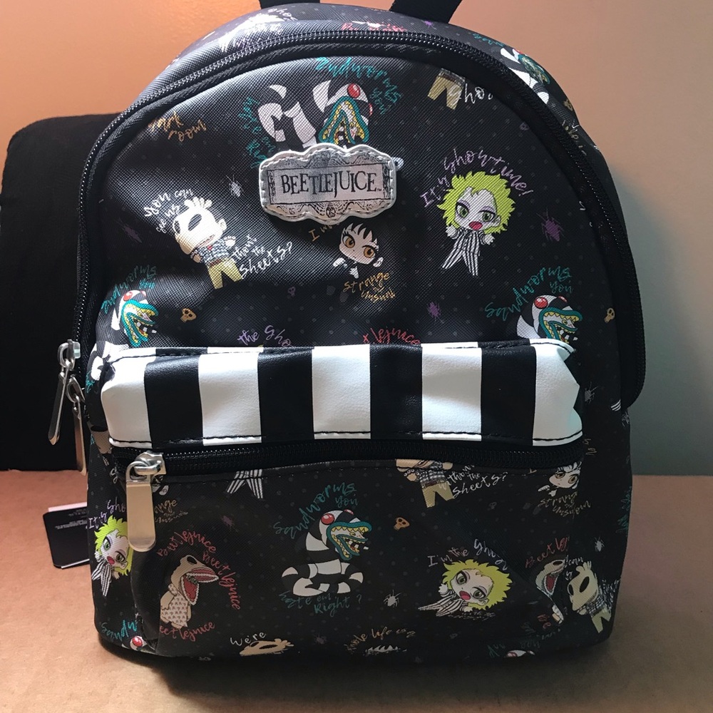 Small Cute BeetleJuice Backpack